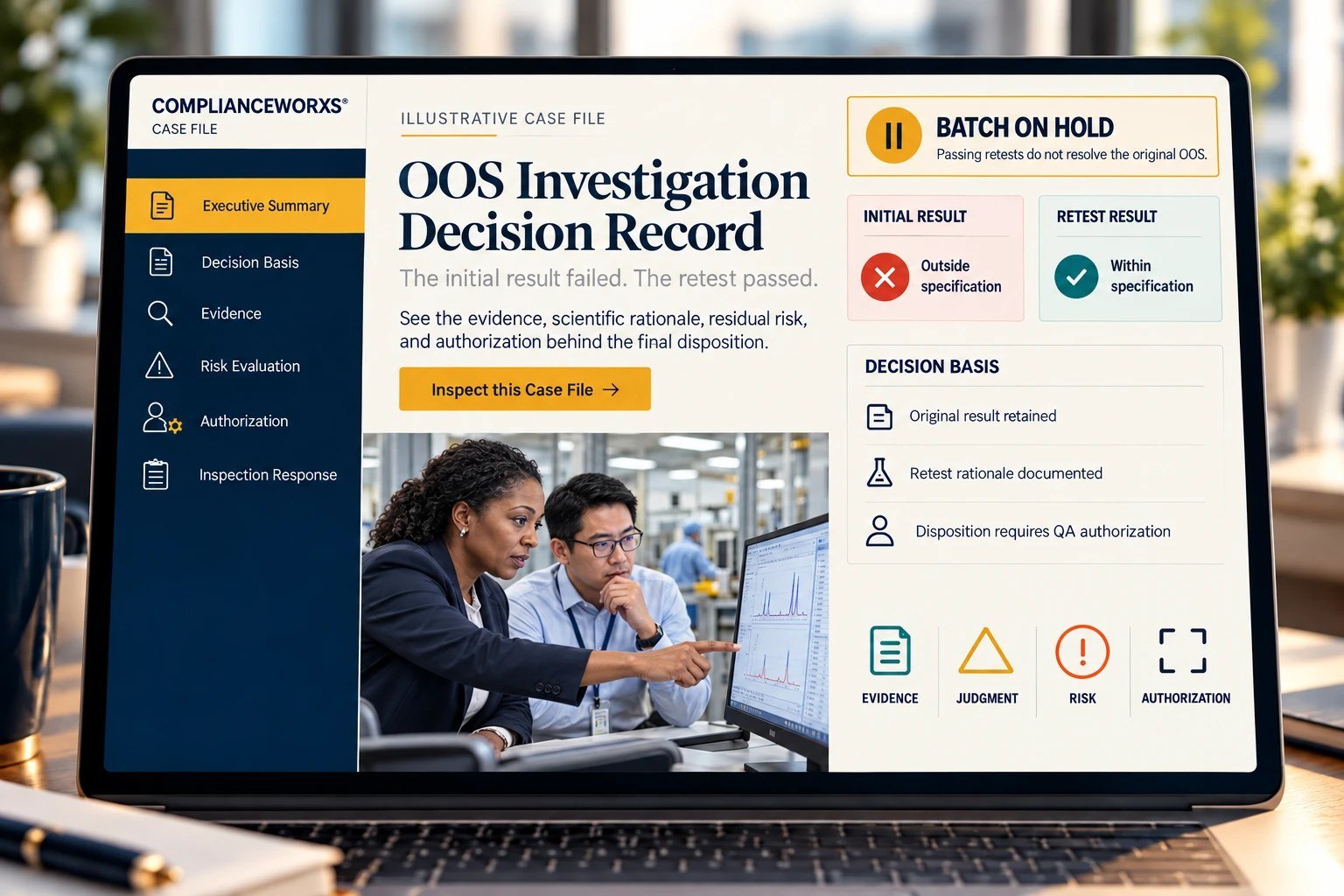 OOS Investigation Case File preview